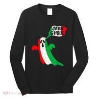 Gabaghoul Funny Haloween Italian Costume Gaba Ghoul Ghost Long Sleeve Shirt thumb 0