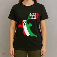 Gabaghoul Funny Haloween Italian Costume Gaba Ghoul Ghost T-Shirt thumb 4