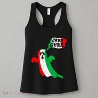 Gabaghoul Funny Haloween Italian Costume Gaba Ghoul Ghost Women's Tank Top thumb 3