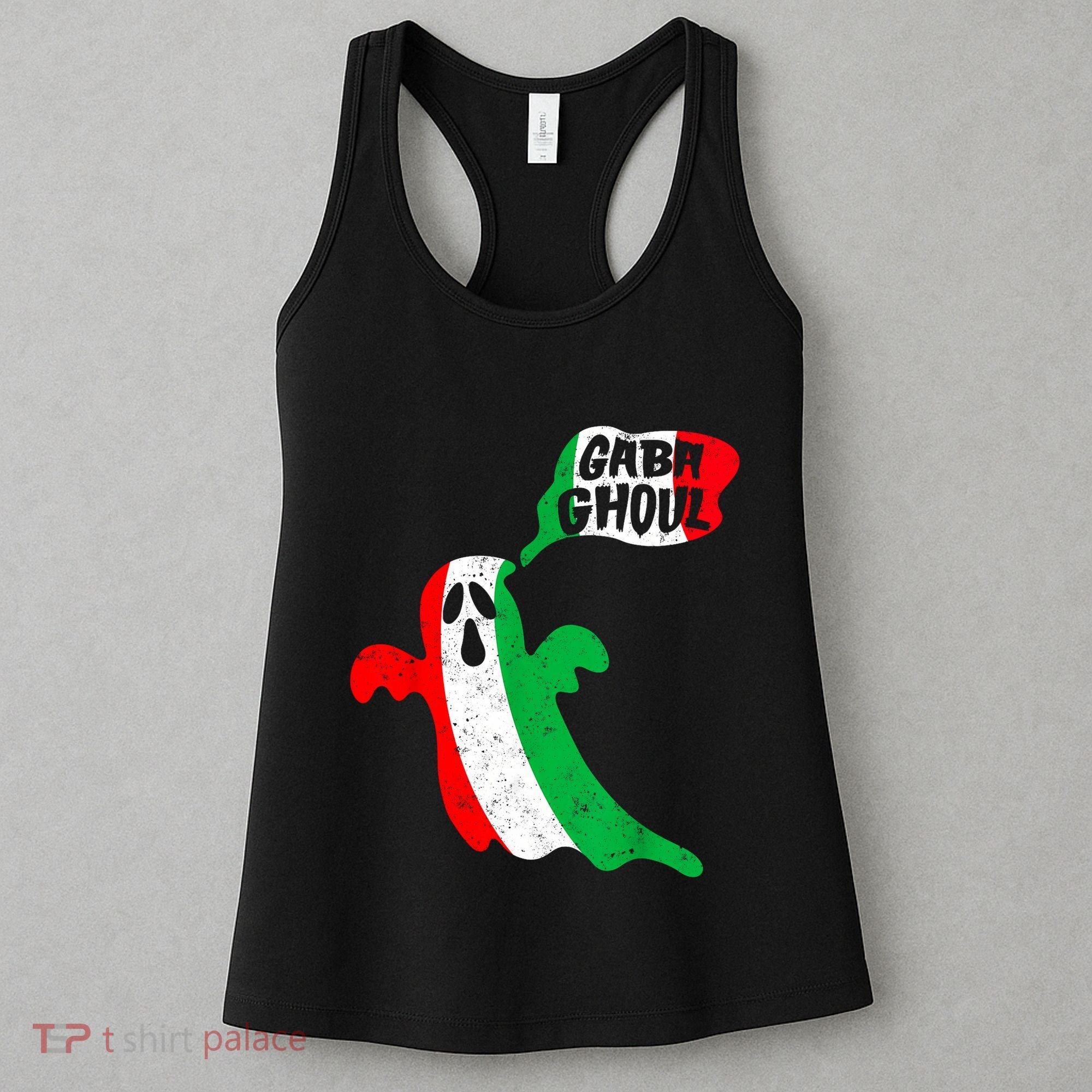 Gabaghoul Funny Haloween Italian Costume Gaba Ghoul Ghost Women's Tank Top