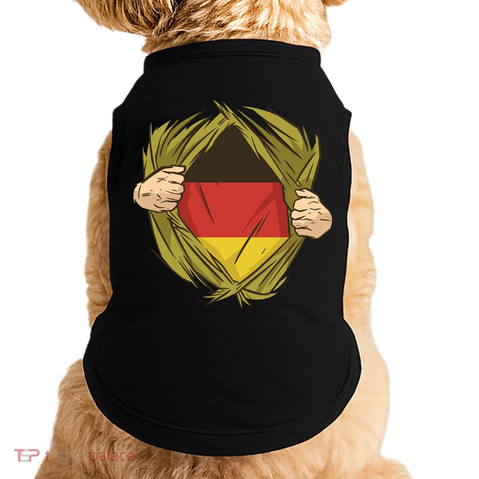 Germany Flag Hero Doggie Tank