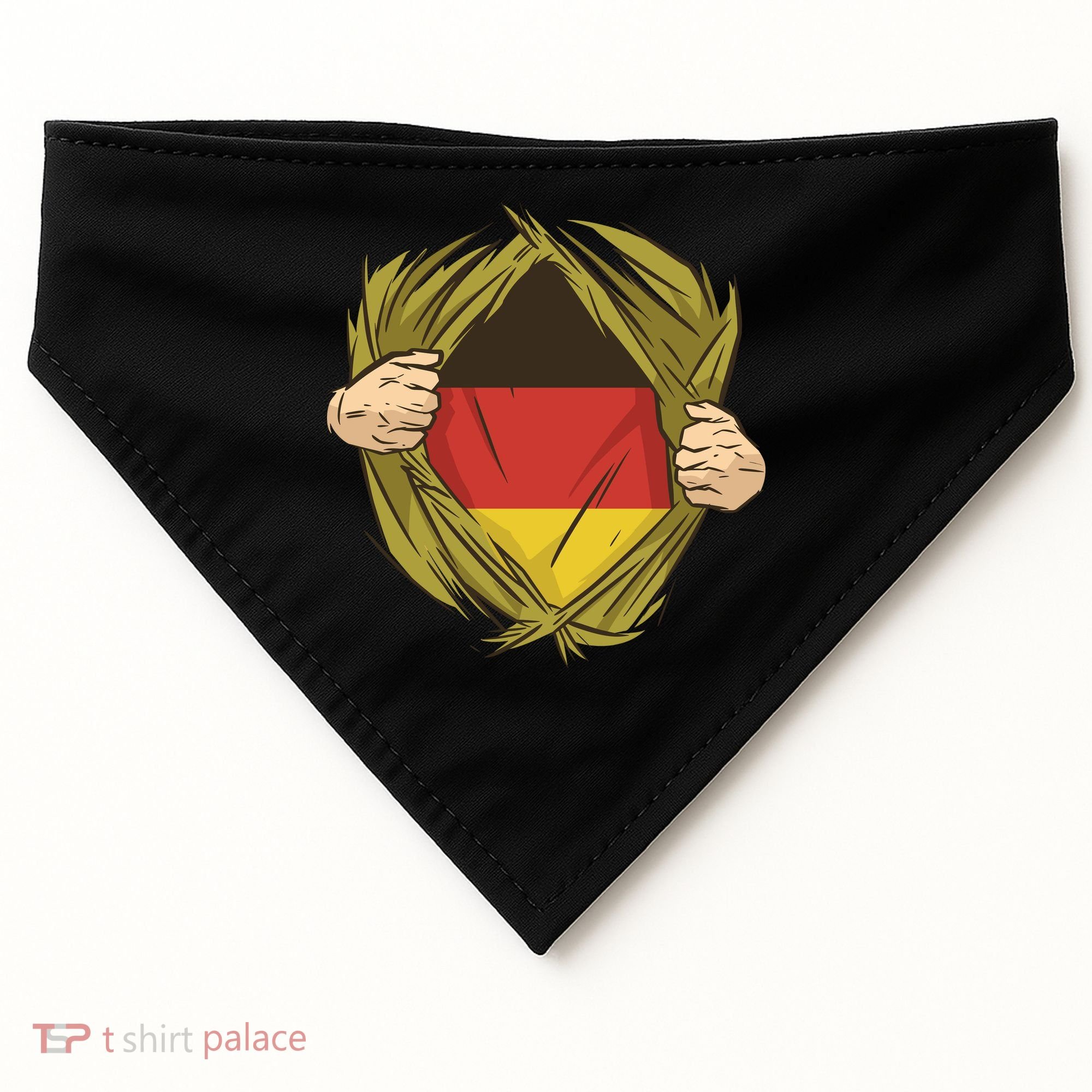 Germany Flag Hero USA-Made Doggie Bandana