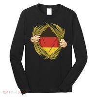 Germany Flag Hero Long Sleeve Shirt thumb 0