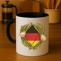Germany Flag Hero Coffee Mug thumb 4