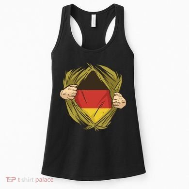 Germany Flag Hero Women's Tank Top