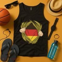 Germany Flag Hero Tank Top thumb 4