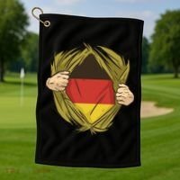 Germany Flag Hero Golf Towel thumb 1