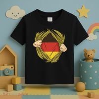 Germany Flag Hero Toddler T-Shirt thumb 3
