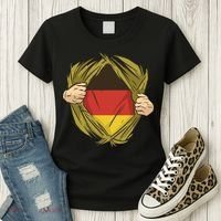 Germany Flag Hero Women's T-Shirt thumb 3
