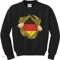 Germany Flag Hero Kids Sweatshirt thumb 0