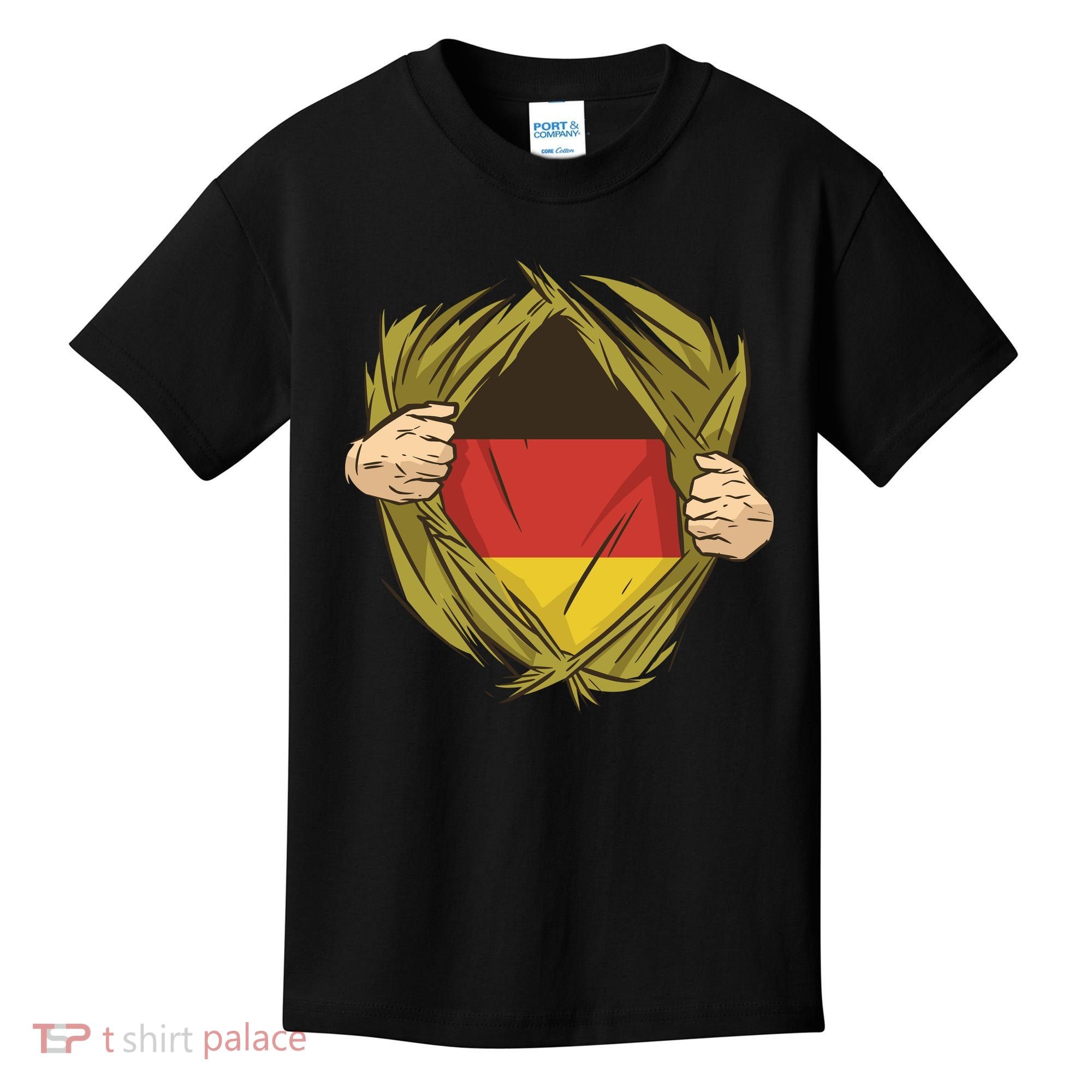 Germany Flag Hero Kids T-Shirt