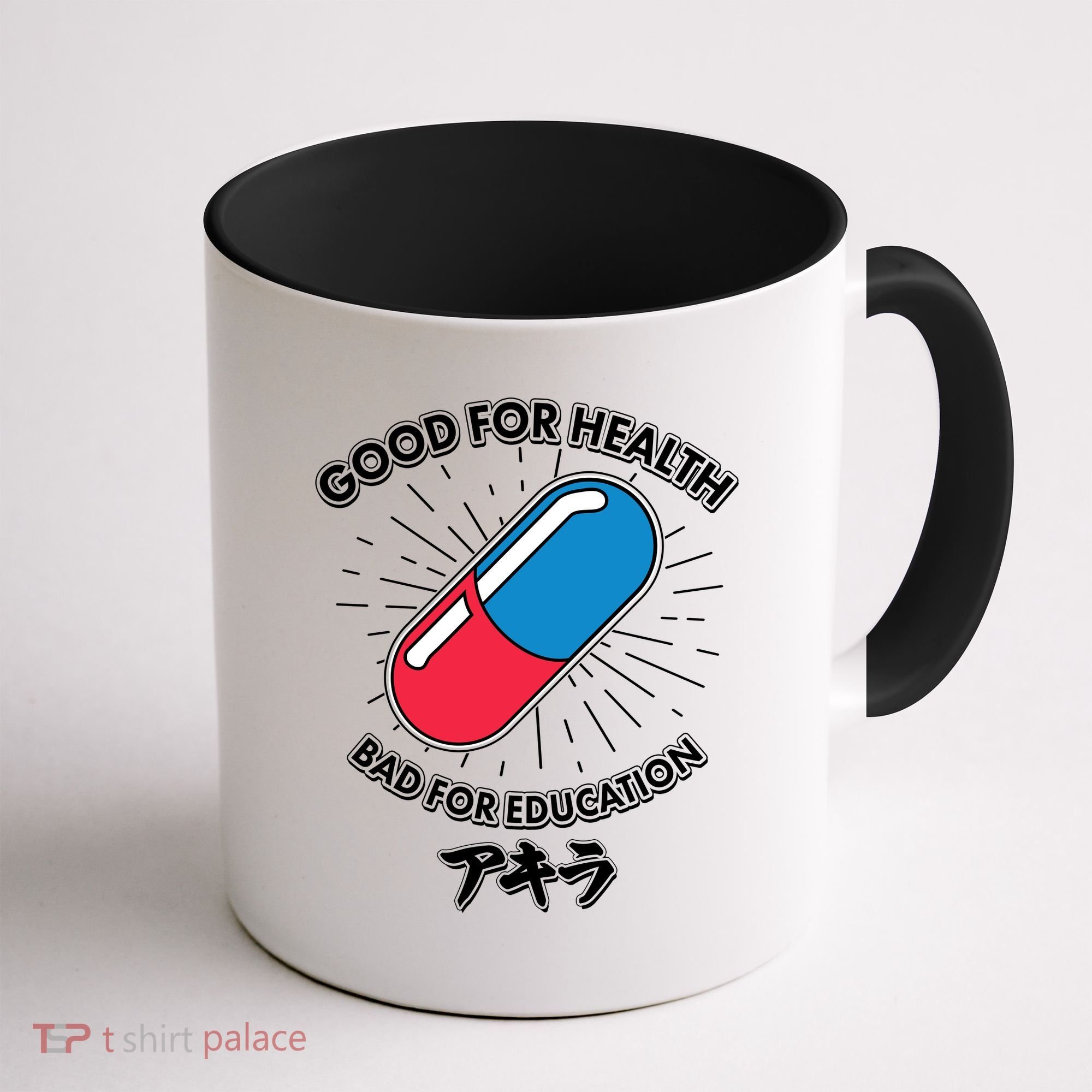 Good For Health Bad For Education Logo Anime Fan Coffee Mug