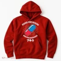 Good For Health Bad For Education Logo Anime Fan Hoodie thumb 0