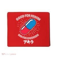 Good For Health Bad For Education Logo Anime Fan Mousepad thumb 0