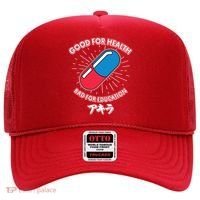 Good For Health Bad For Education Logo Anime Fan Hat thumb 0