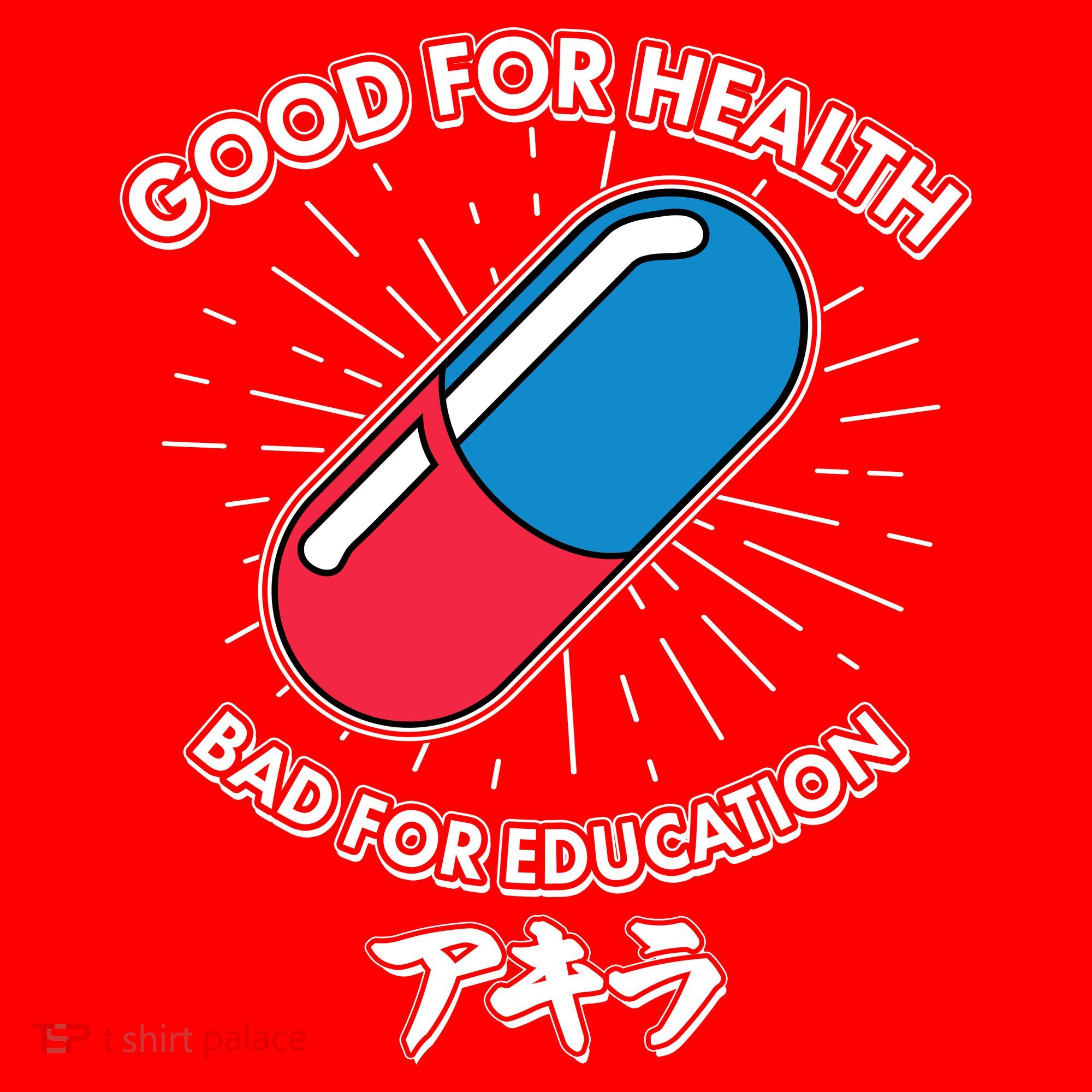 Good For Health Bad For Education Logo Anime Fan Toddler Hoodie