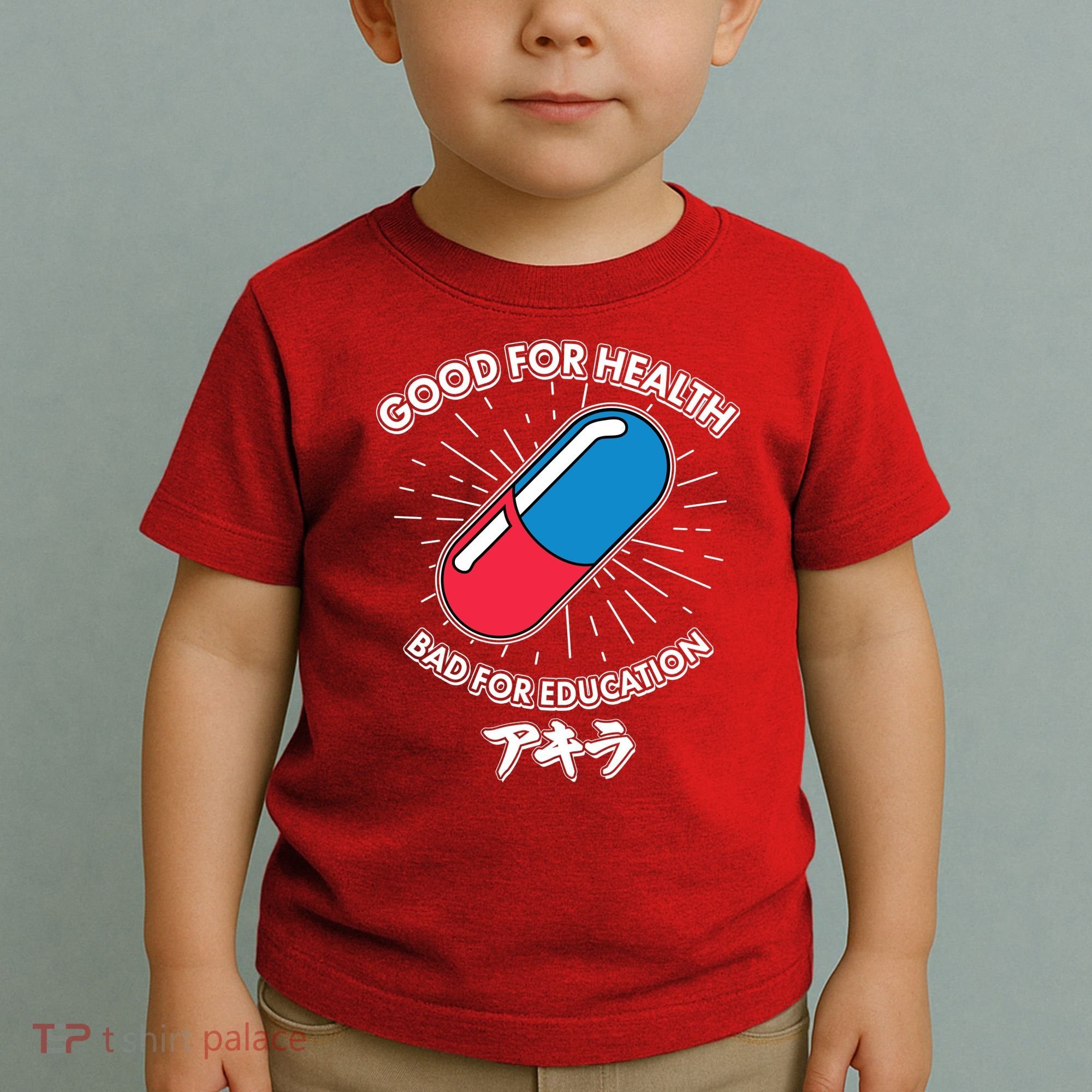 Good For Health Bad For Education Logo Anime Fan Toddler T-Shirt