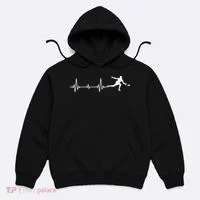 Great Frisbee Heartbeat Gift Ultimate Hoodie thumb 0