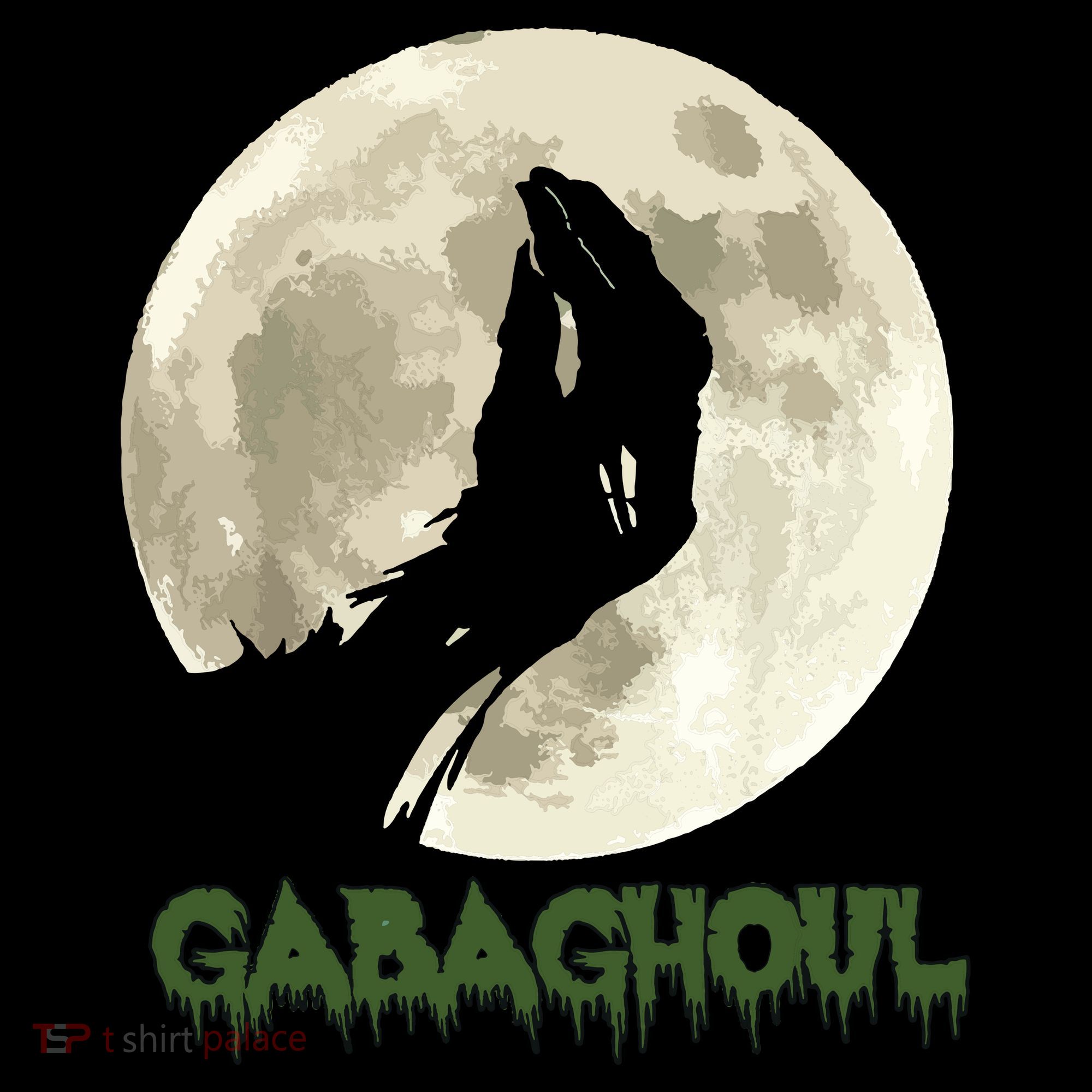 Gabaghoul Funny Hand Moon Halloween Sweatshirt