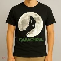 Gabaghoul Funny Hand Moon Halloween T-Shirt thumb 3