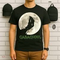 Gabaghoul Funny Hand Moon Halloween T-Shirt thumb 6
