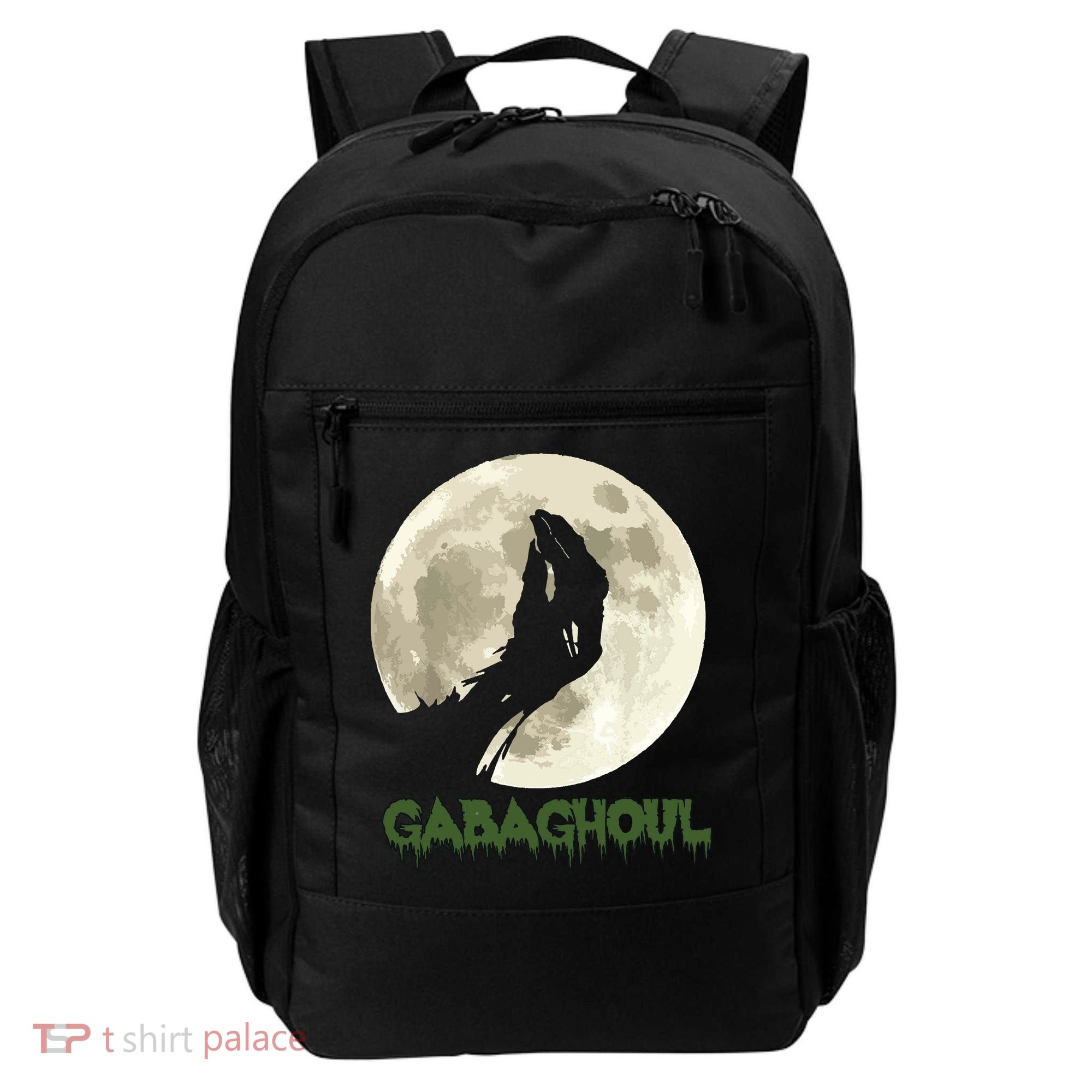 Gabaghoul Funny Hand Moon Halloween Backpack