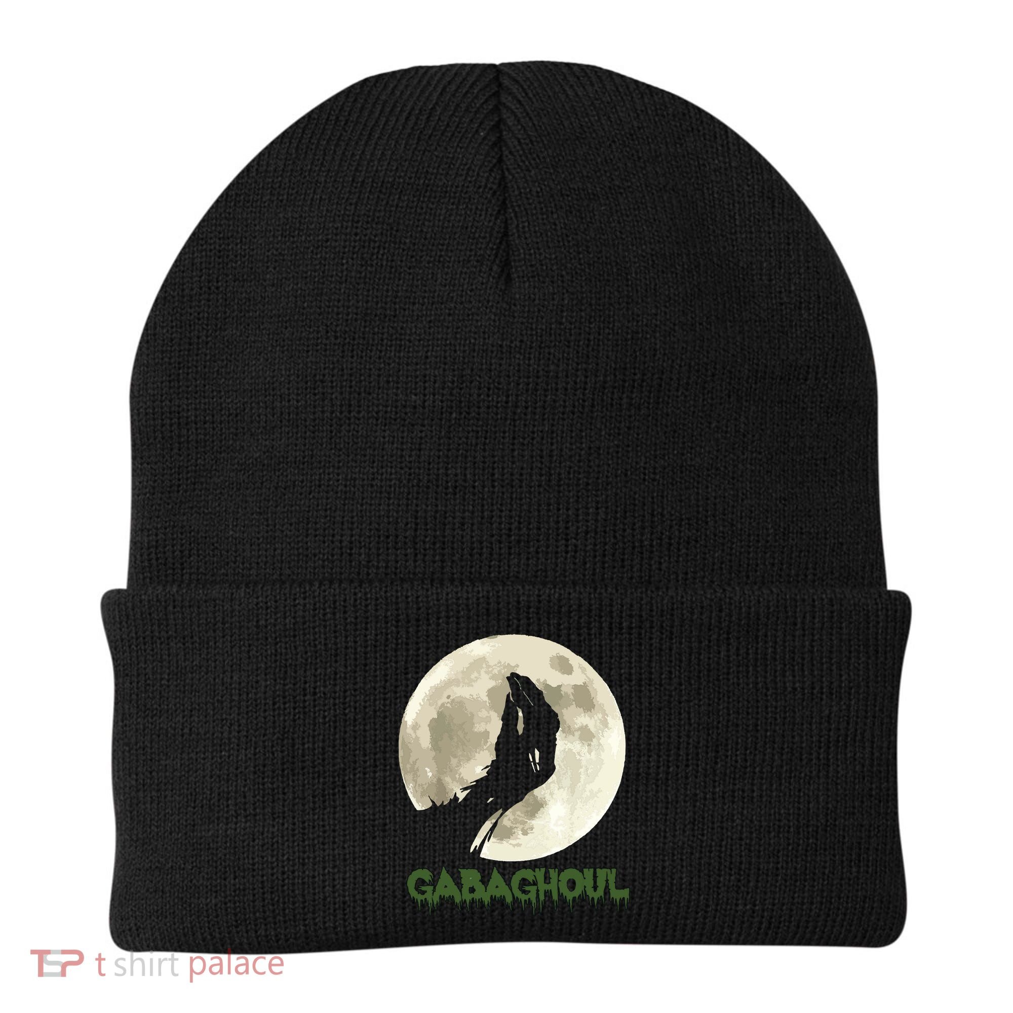 Gabaghoul Funny Hand Moon Halloween Beanie