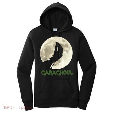 Gabaghoul Funny Hand Moon Halloween Women's Hoodie