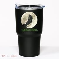 Gabaghoul Funny Hand Moon Halloween Tumbler thumb 0
