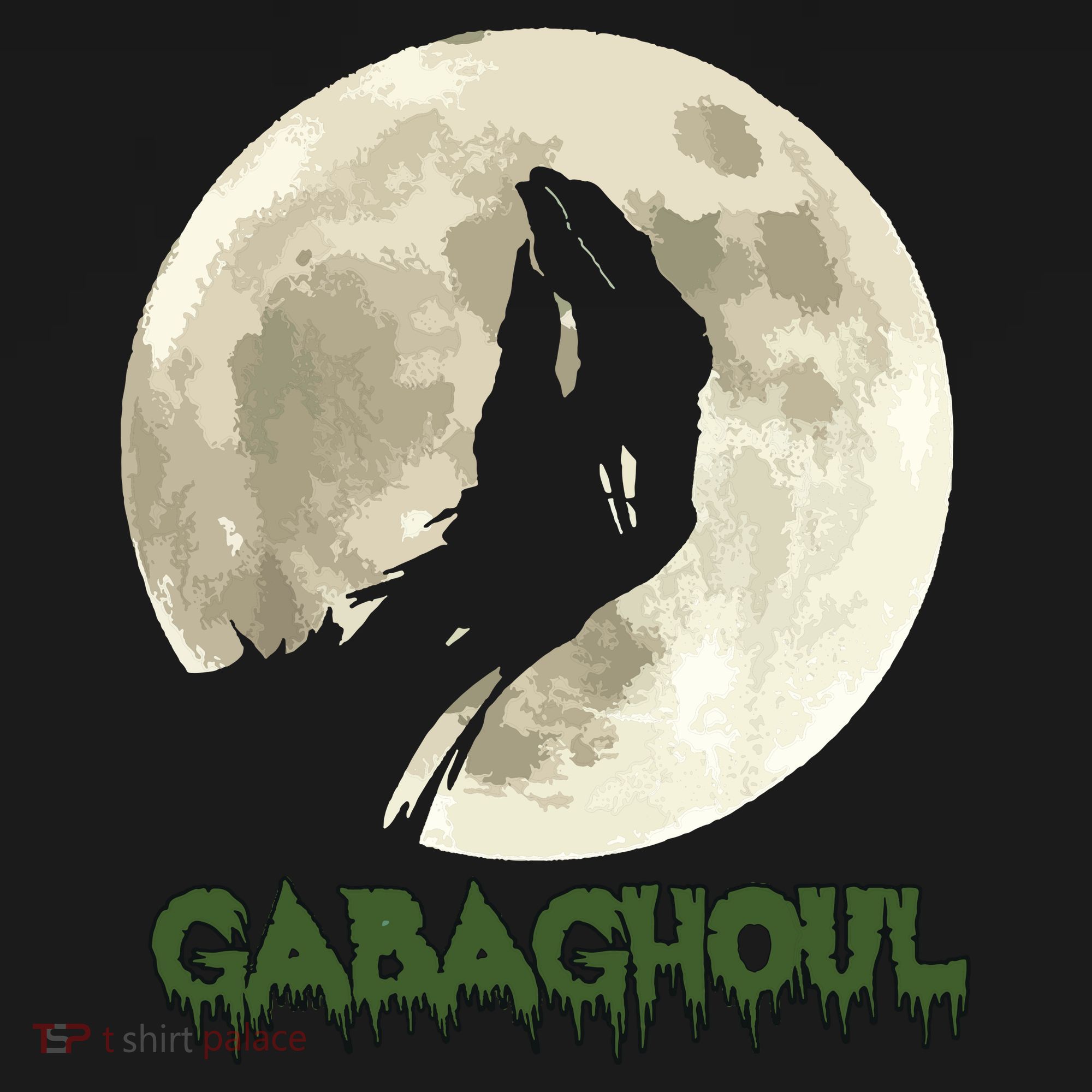 Gabaghoul Funny Hand Moon Halloween Ornament