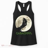 Gabaghoul Funny Hand Moon Halloween Women's Tank Top thumb 0