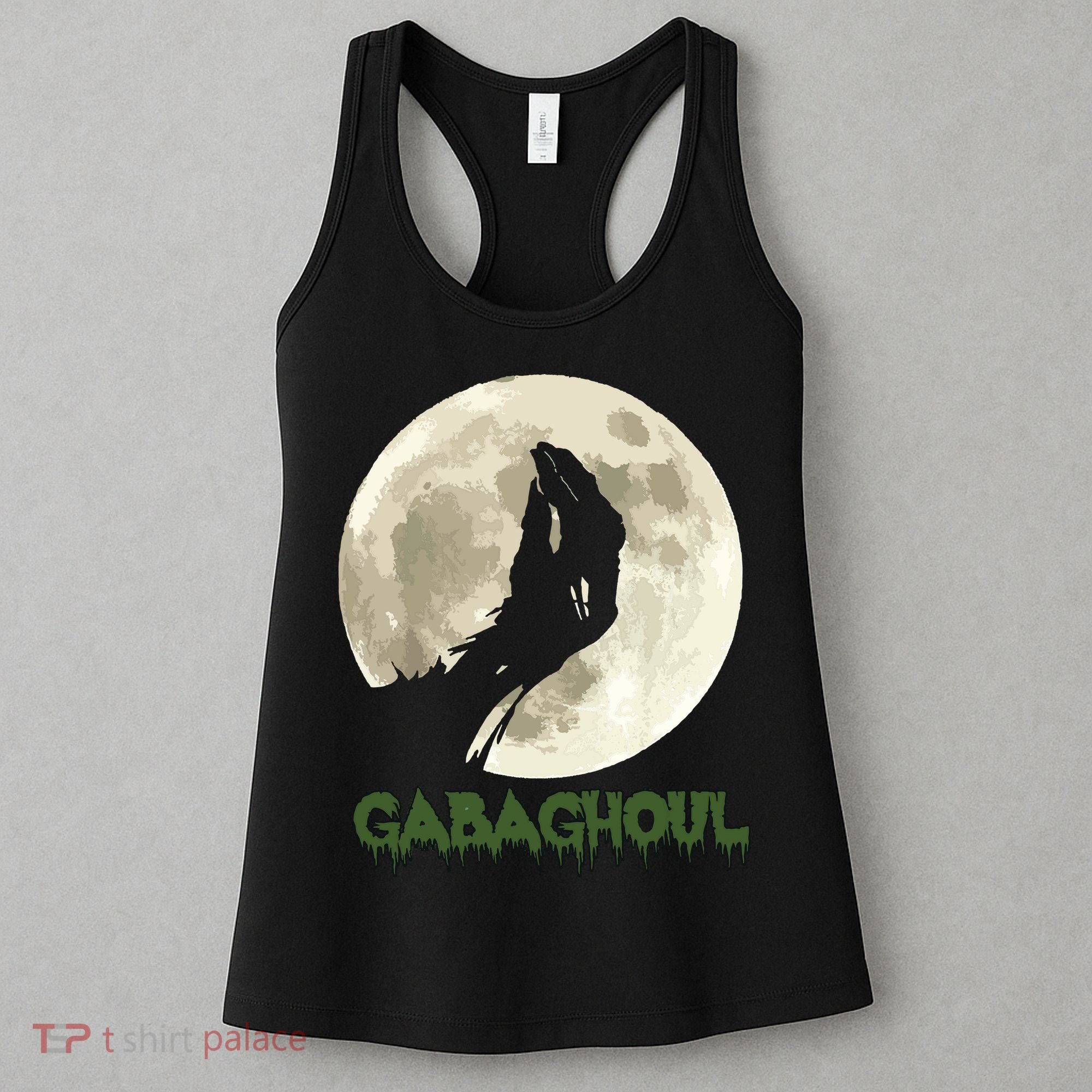 Gabaghoul Funny Hand Moon Halloween Women's Tank Top
