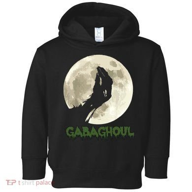 Gabaghoul Funny Hand Moon Halloween Toddler Hoodie