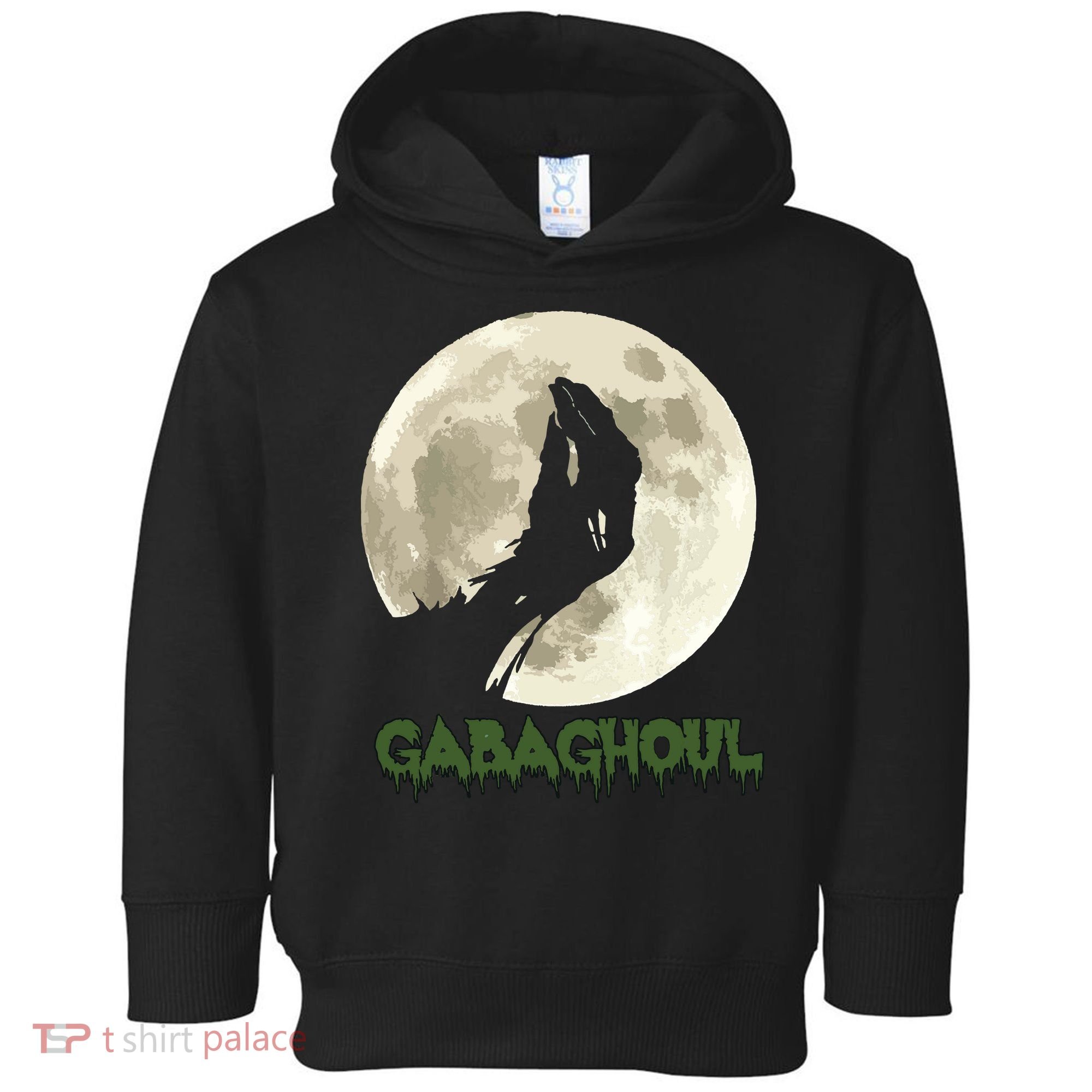 Gabaghoul Funny Hand Moon Halloween Toddler Hoodie