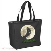 Gabaghoul Funny Hand Moon Halloween Tote Bag thumb 2