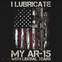 Gun Flag I Lubricate My Ar15 With Liberal Tears (On Back) Sweatshirt thumb 3