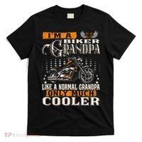Gentlemen Funny Im A Biker Grandpa Saying Motorcycle T-Shirt thumb 0