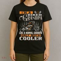 Gentlemen Funny Im A Biker Grandpa Saying Motorcycle T-Shirt thumb 4