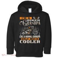 Gentlemen Funny Im A Biker Grandpa Saying Motorcycle Toddler Hoodie thumb 0