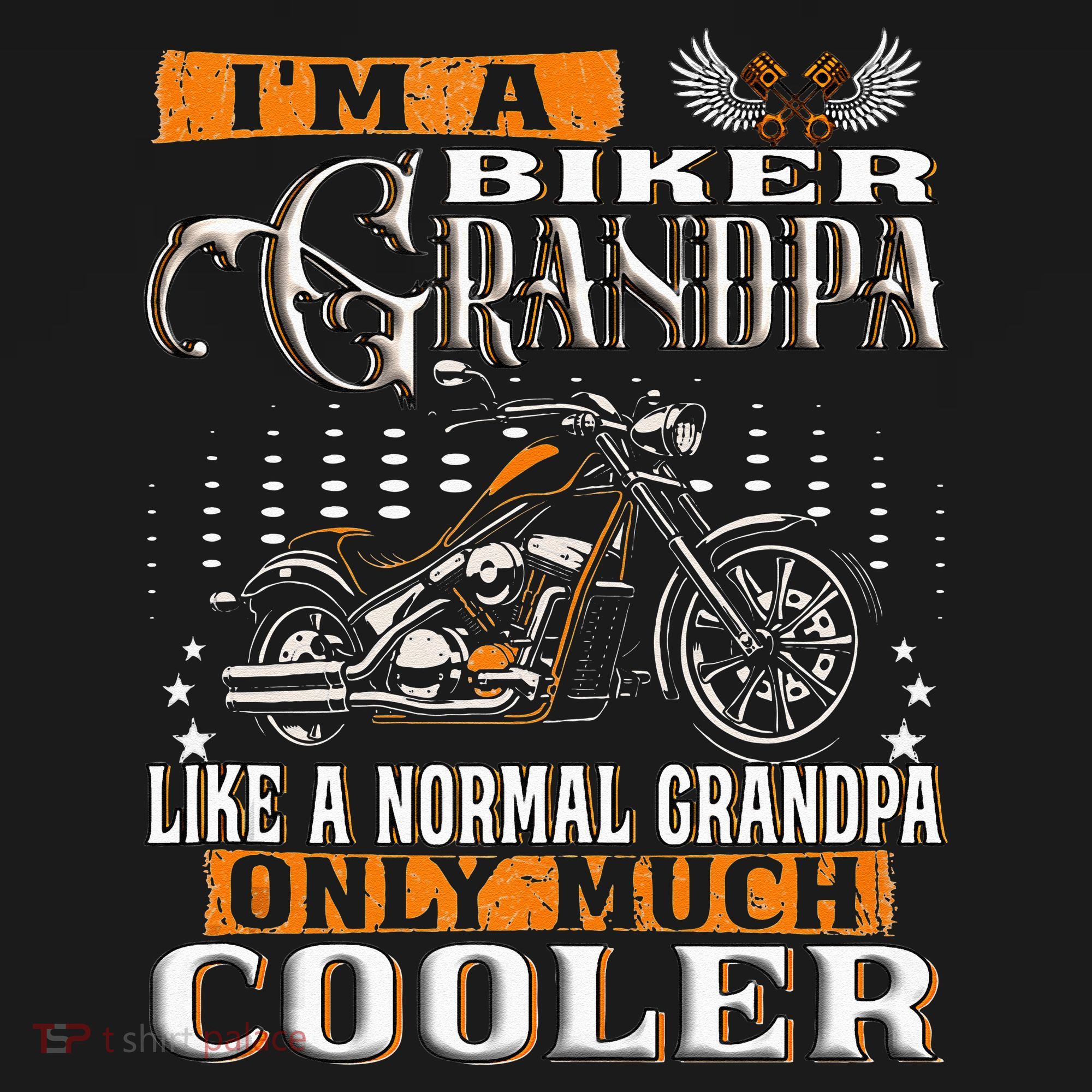 Gentlemen Funny Im A Biker Grandpa Saying Motorcycle Kids T-Shirt
