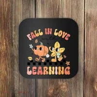 Groovy Fall In Love With Learning Autumn Coaster thumb 0