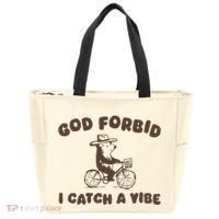 God Forbid I Catch A Vibe Tote Bag thumb 0
