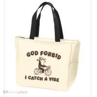 God Forbid I Catch A Vibe Tote Bag thumb 3
