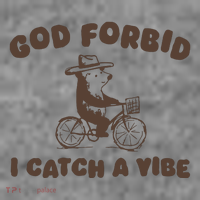 God Forbid I Catch A Vibe Toddler Hoodie thumb 2