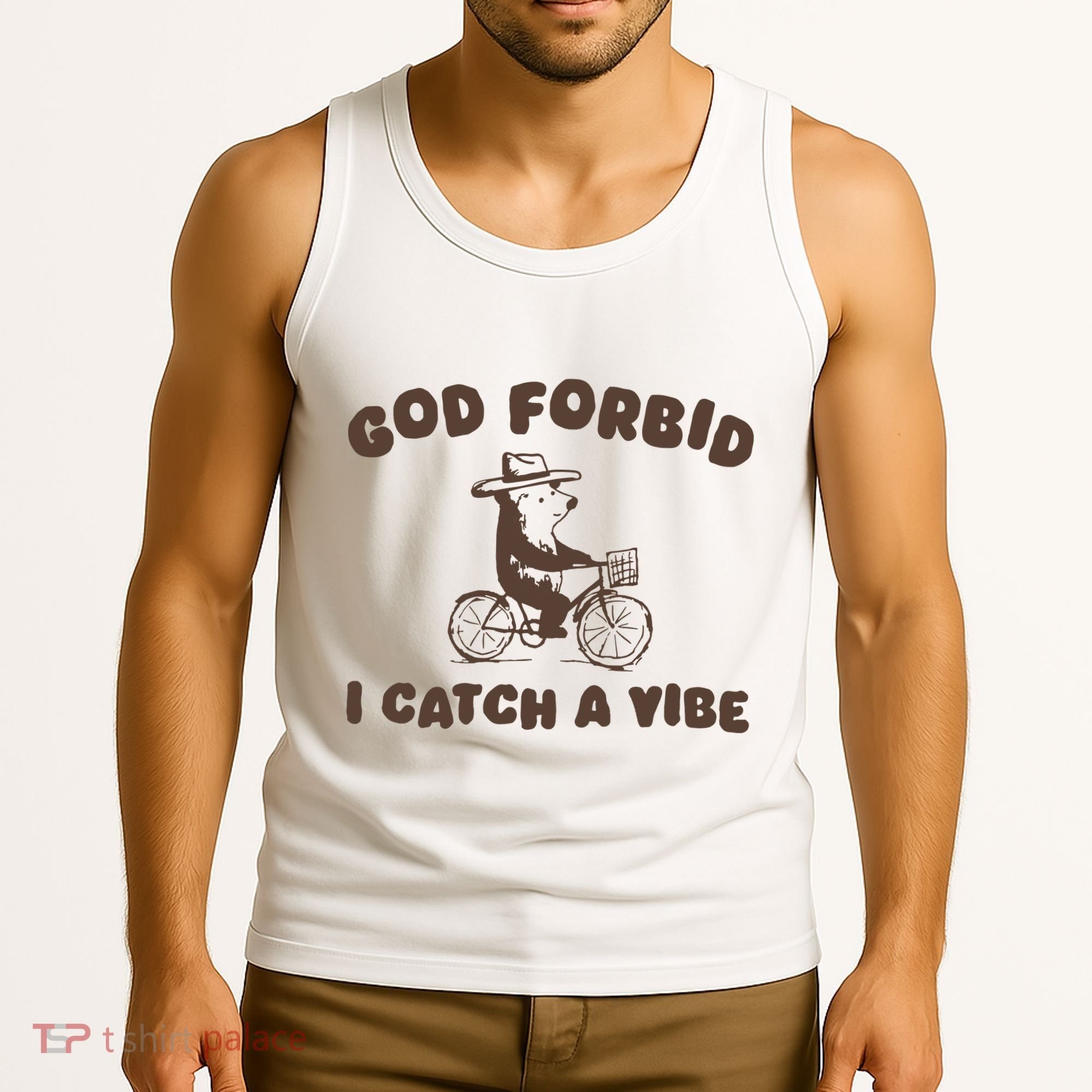 God Forbid I Catch A Vibe Tank Top