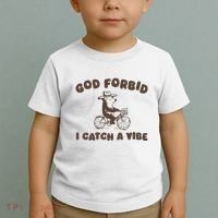 God Forbid I Catch A Vibe Toddler T-Shirt thumb 2