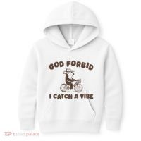 God Forbid I Catch A Vibe Kids Hoodie thumb 0