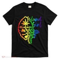 Guam Flower Island Guamanian Girl T-Shirt thumb 0
