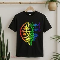 Guam Flower Island Guamanian Girl T-Shirt thumb 2