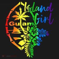 Guam Flower Island Guamanian Girl T-Shirt thumb 7